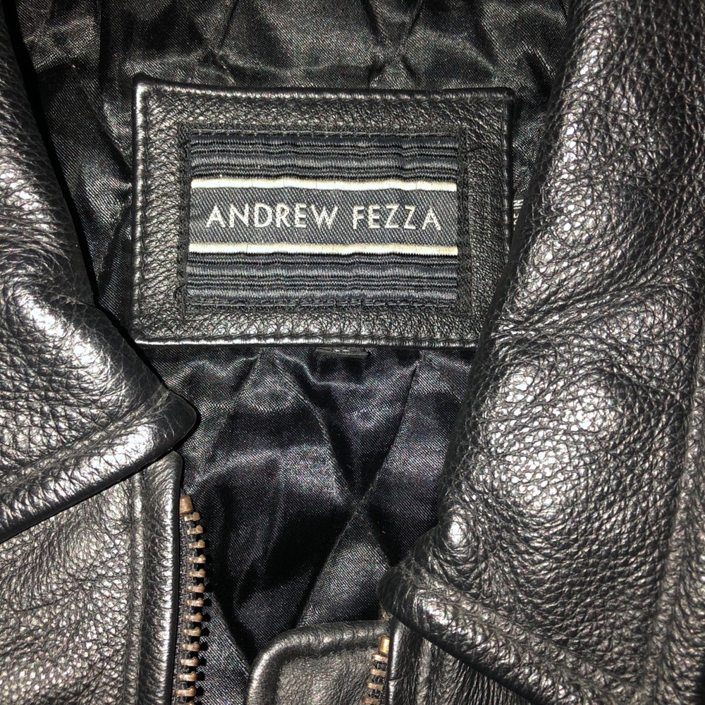 Andrew Fezza Leather Jacket